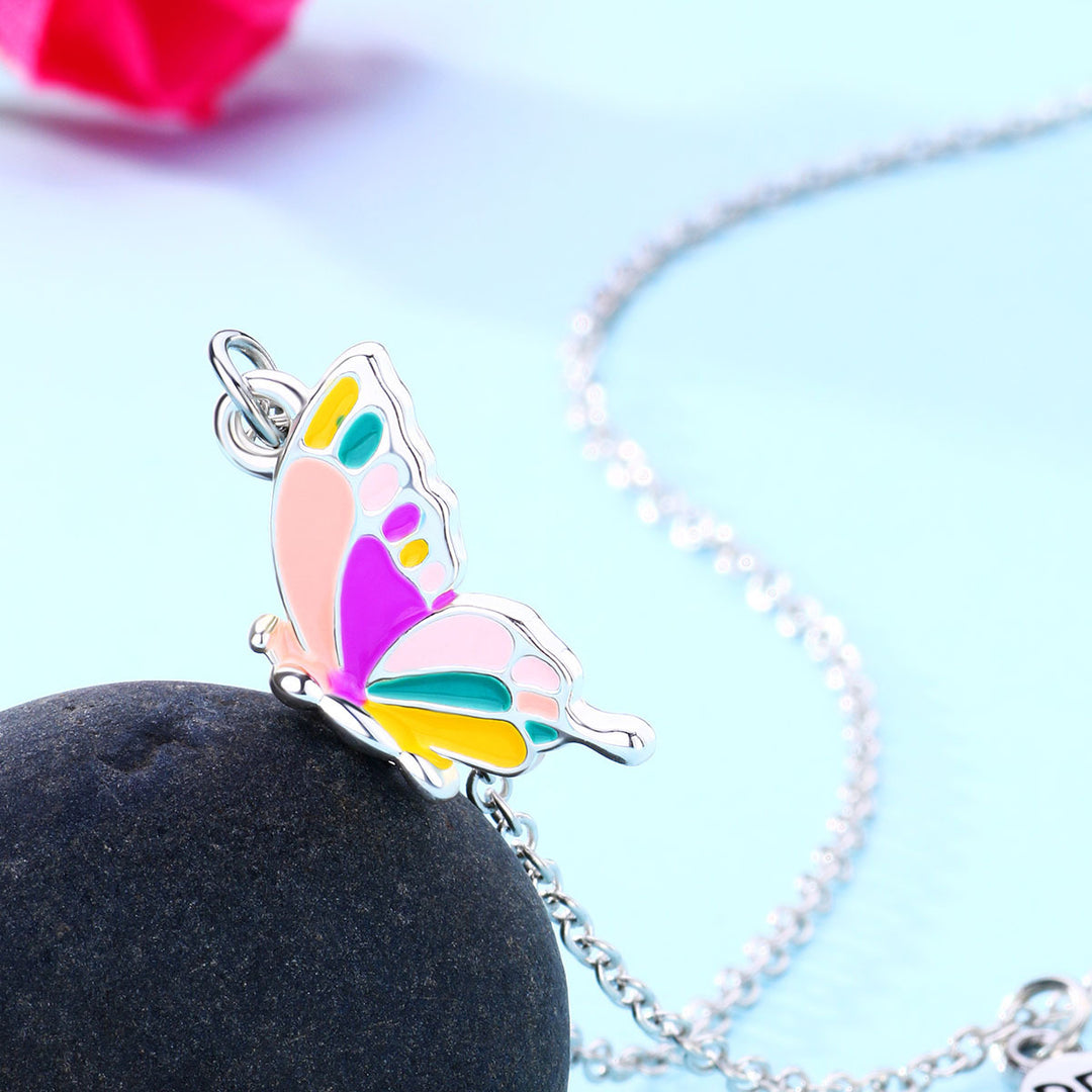 Butterfly Pendant Friendship Necklace Stornfield
