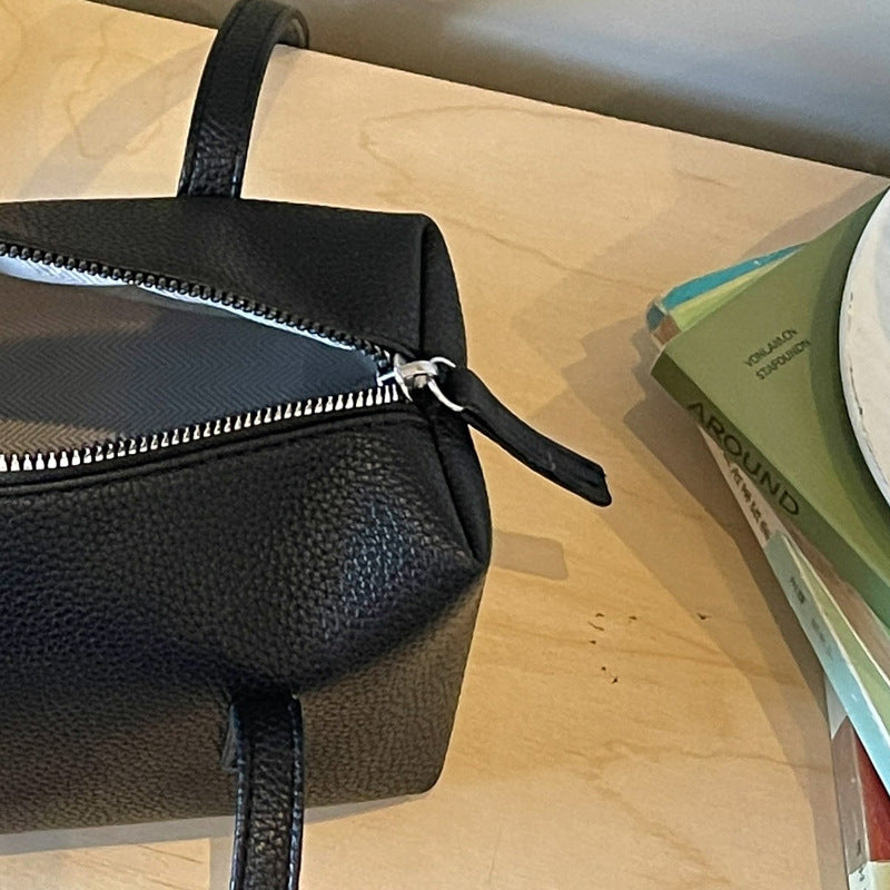 Minimalist Leather Crossbody Bag