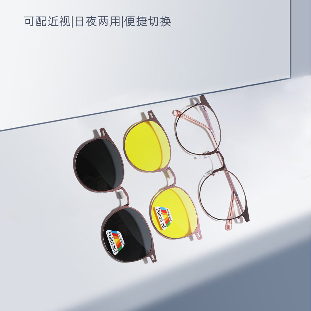 Women's fashionable sunglasses with interchangeable lenses and polarized technology Stornfield