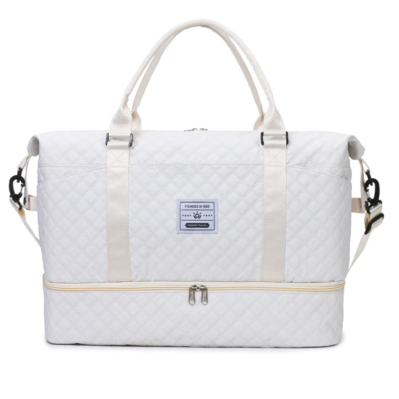 Quilted Travel Weekender Bag