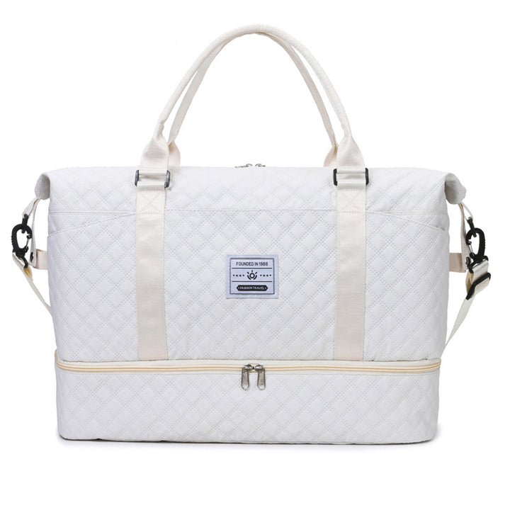 Quilted Travel Weekender Bag