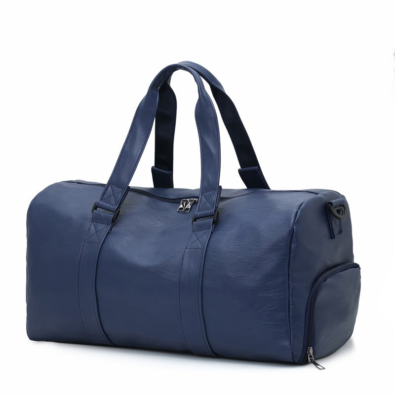 Premium Leather Travel Duffle Bag Stornfield