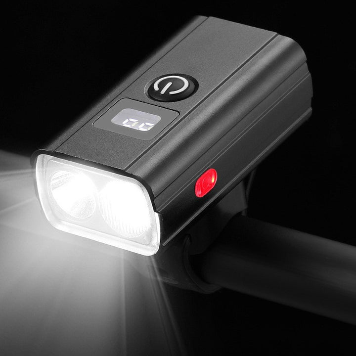 High-Intensity LED Bicycle Headlight with Adjustable Mount Stornfield
