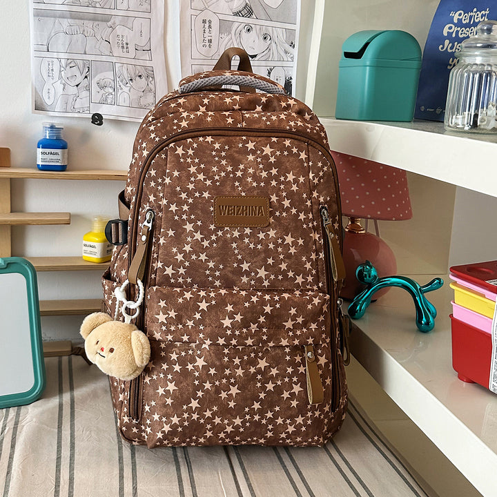 Star-Embellished Backpack Stornfield