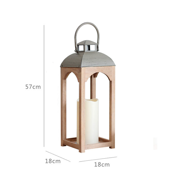 Decorative wooden lantern Stornfield