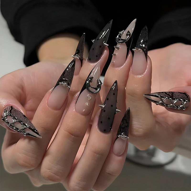 Creative artificial nails with unique accents Stornfield