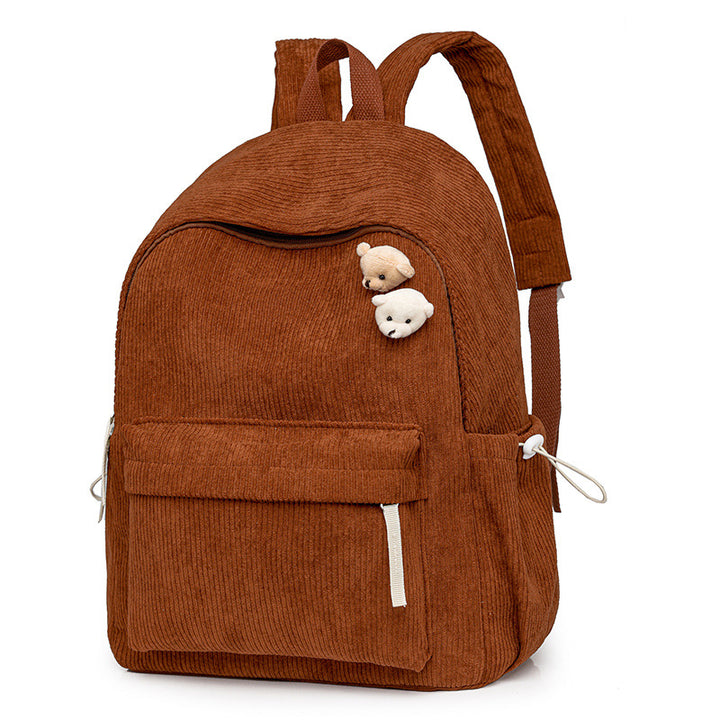 Adorable Plush Character School Backpack Stornfield