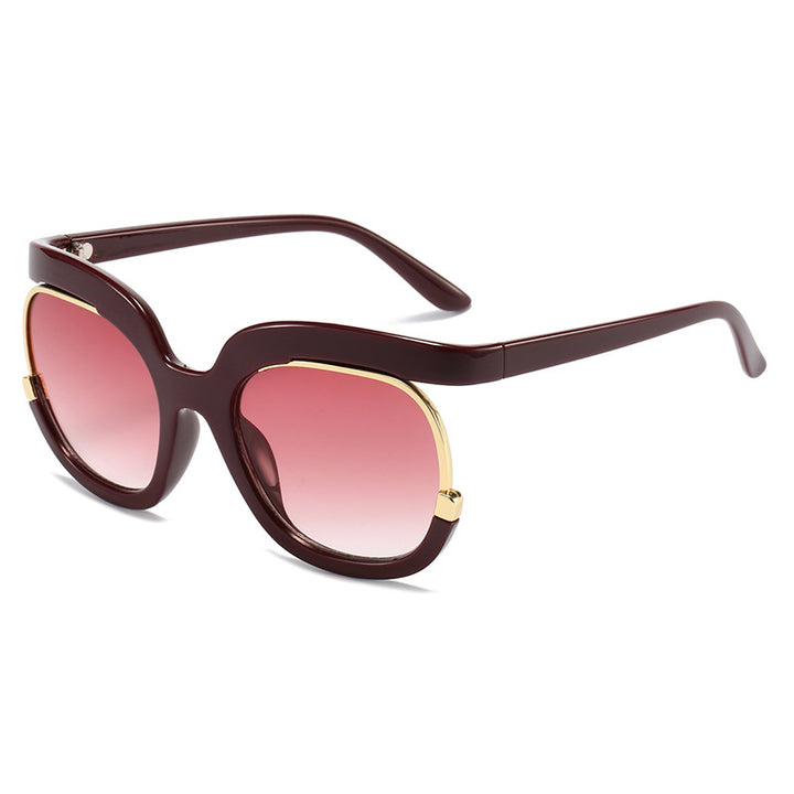 Women Oversized Sunglasses with Elegant Tortoise Design Stornfield
