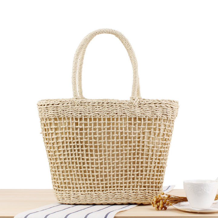 Braided Tote Bag Made of Natural Materials Stornfield