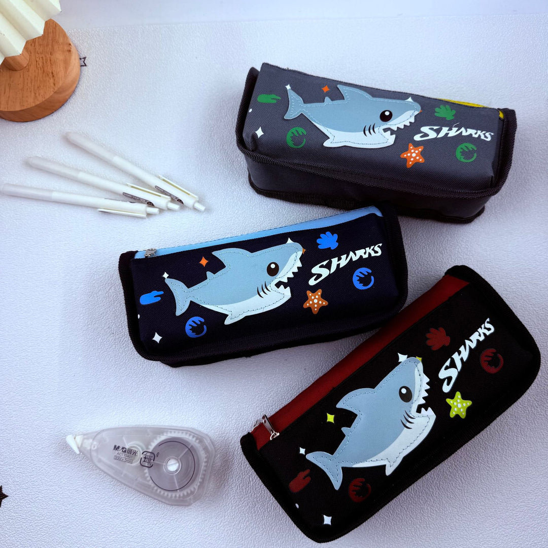 Stylish Shark Design Pencil Case Stornfield