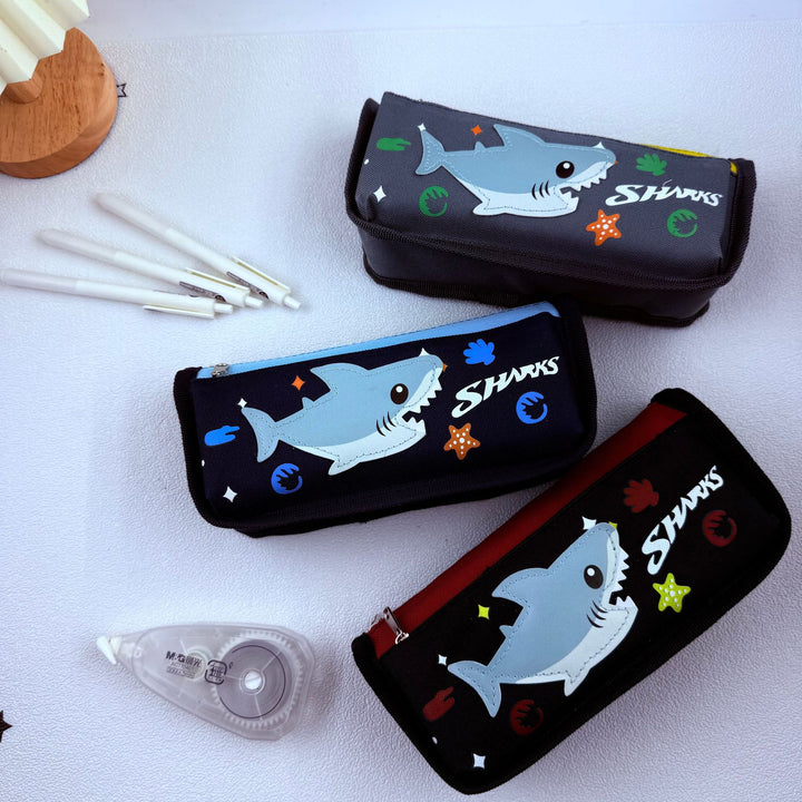 Stylish Shark Design Pencil Case Stornfield