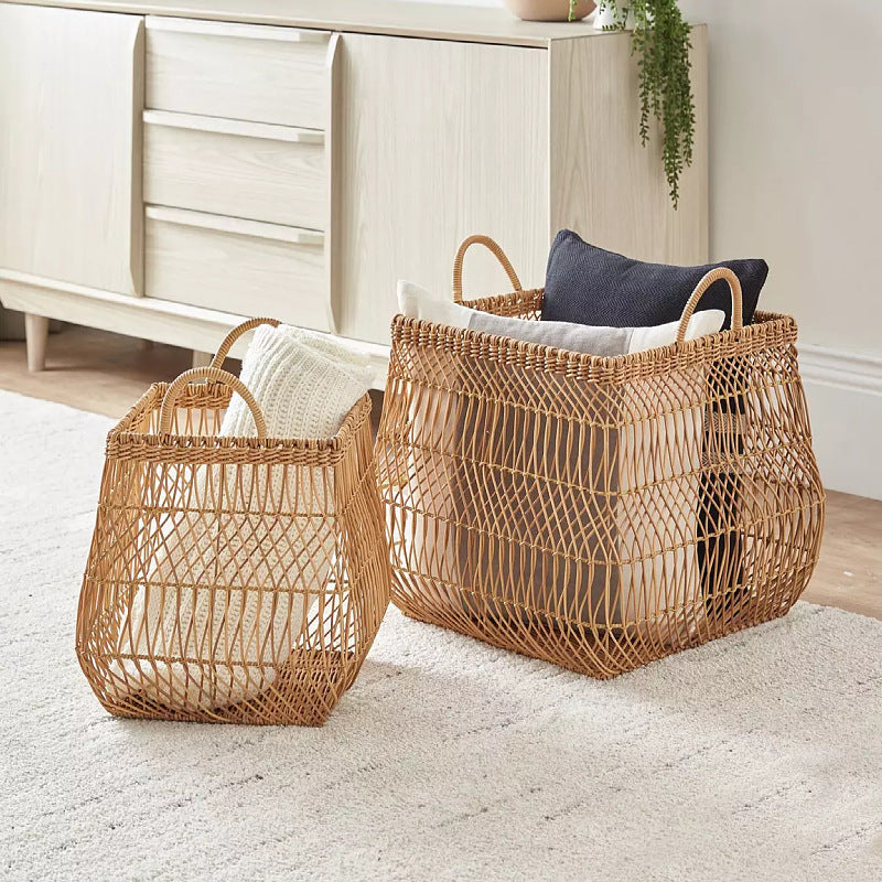 Handwoven Storage Basket with Open Design Stornfield