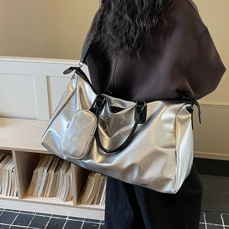 Elegant Travel Bag Made of High-Quality Artificial Leather Stornfield