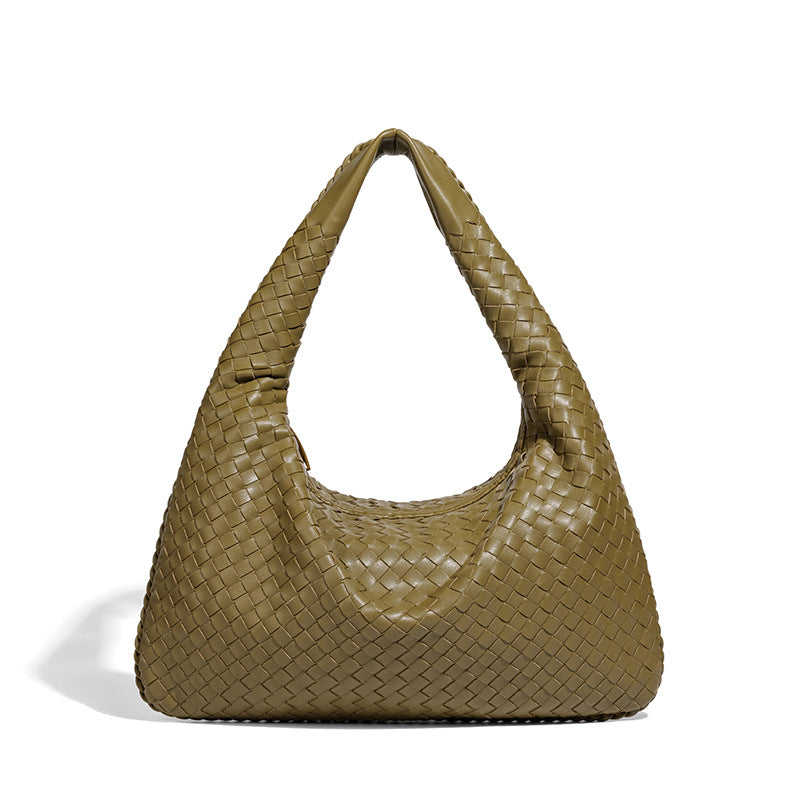 Woven Leather Hobo Bag Stornfield