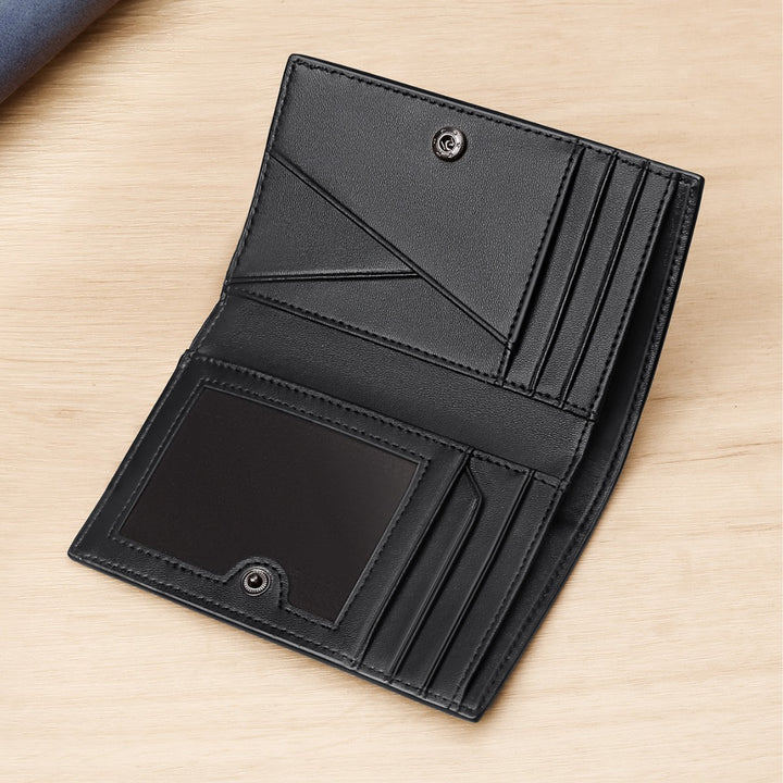 Minimalist RFID-Blocking Leather Cardholder Stornfield