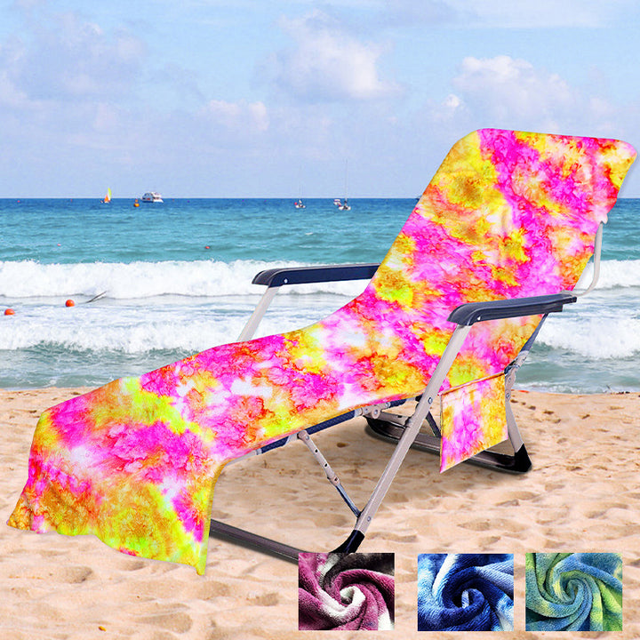 Sporty towel with creative striped pattern Stornfield