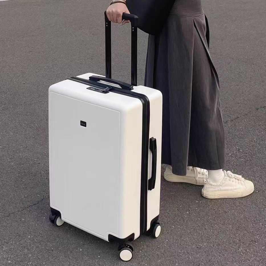 hardshell spinner carry-on suitcase with telescopic handle double-spinner wheels built-in TSA combination lock scratch-resistant ABS shell Stornfield