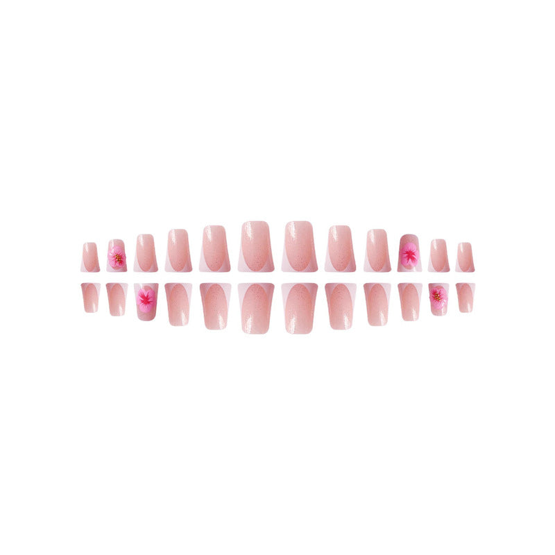 Floral Design Press-On Nails Stornfield