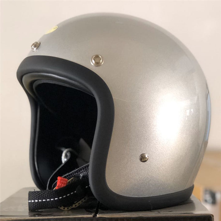 Classic Cruiser Motorcycle Safety Helmet Stornfield