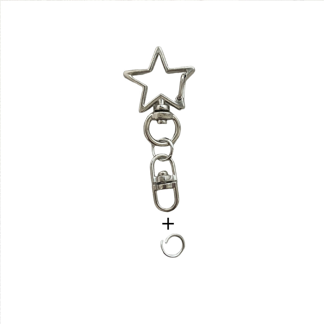 Star-Shaped Keychain Clip Stornfield