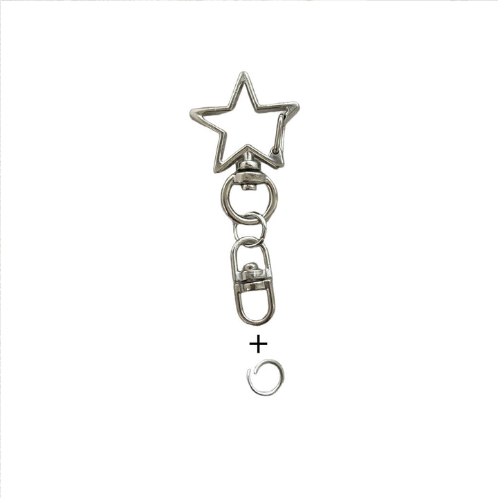 Star-Shaped Keychain Clip Stornfield