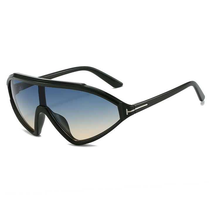 Women sporty sunglasses with ergonomic full rim design Stornfield