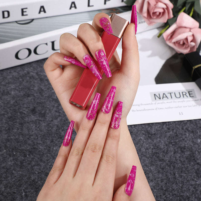 Artificial nails in elegant geometric design Stornfield