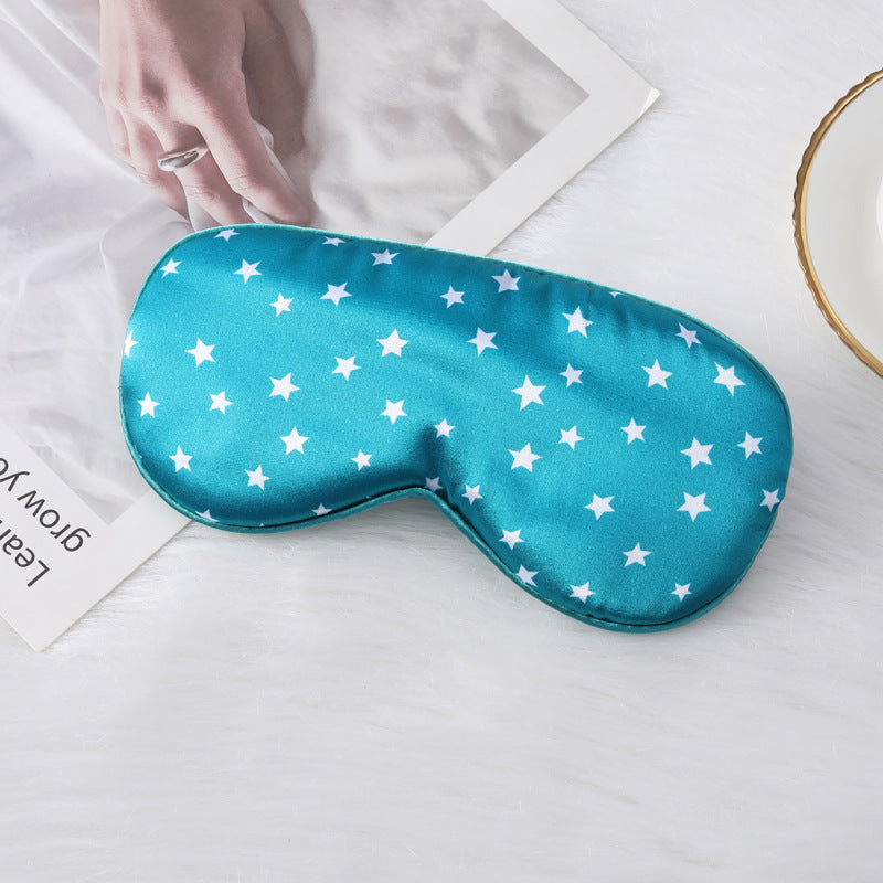 Women nan silky-soft contoured sleep mask with comfort padding and star pattern Stornfield
