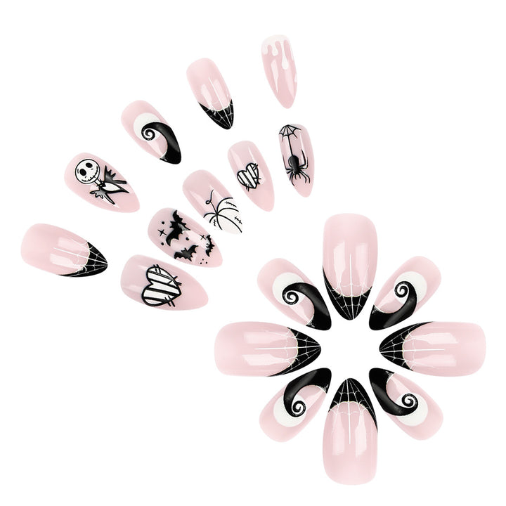 Halloween-Themed Articulated Press-On Nail Set Stornfield