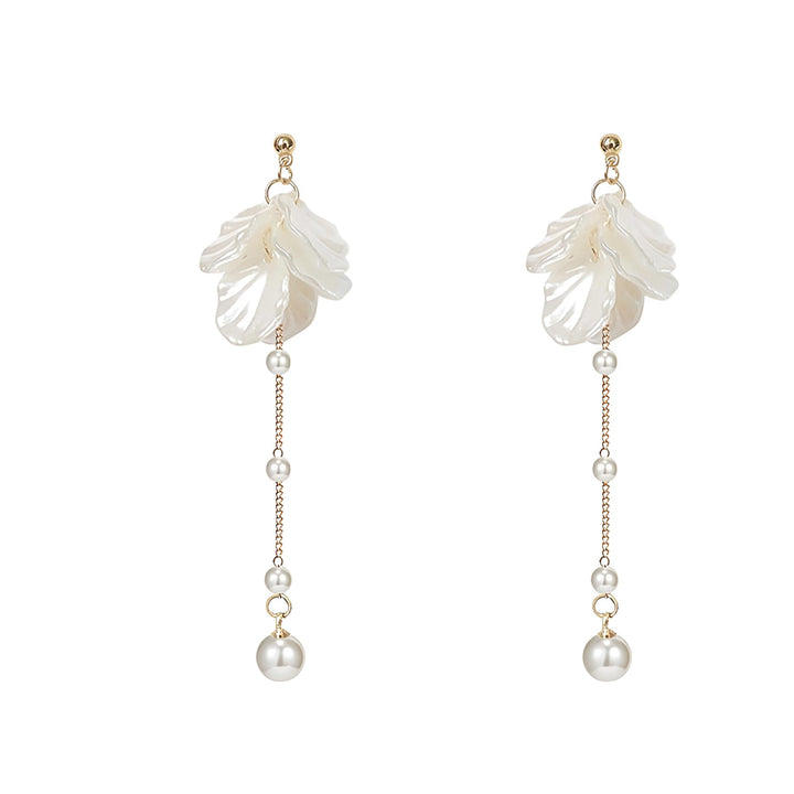 Floral Leaf Drop Earrings Stornfield