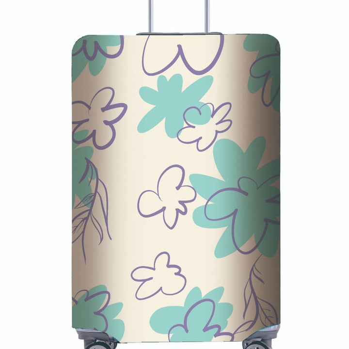 Women's Hard Shell Suitcase with Modern Geometric Design Stornfield