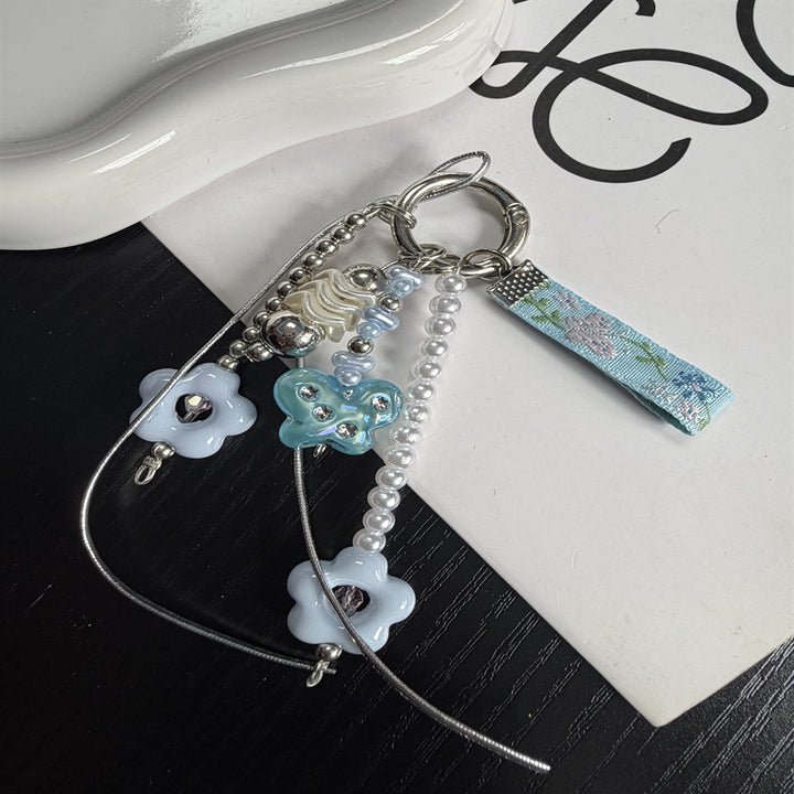 Decorative Flower Charm Keychain Stornfield 1790135187
