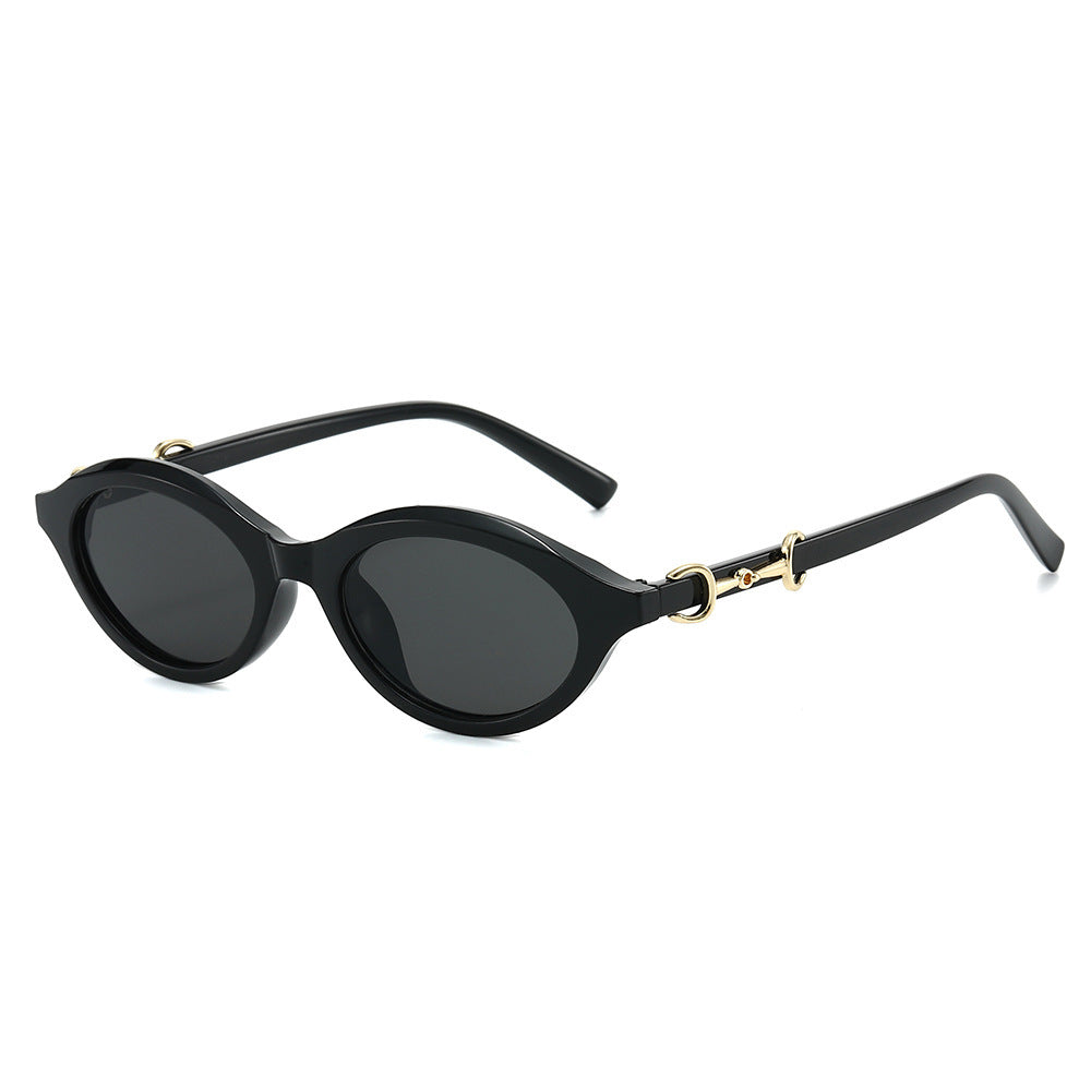 Fashionable Retro Oval Sunglasses Stornfield