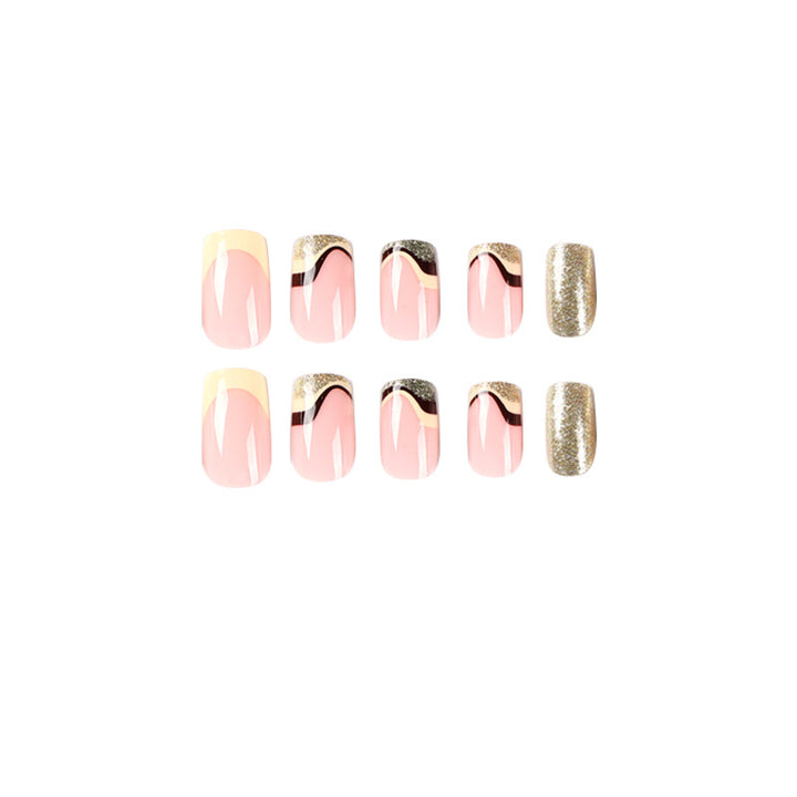 Creative and elegant art nails Stornfield