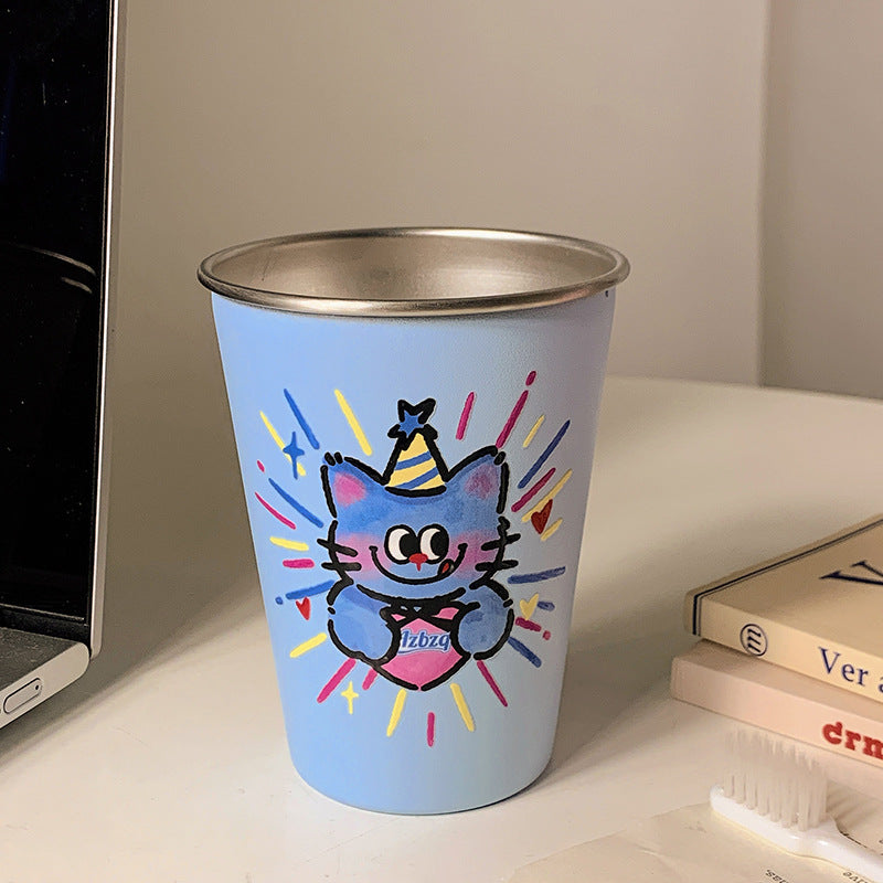 Insulated mug with cheerful bear motif Stornfield