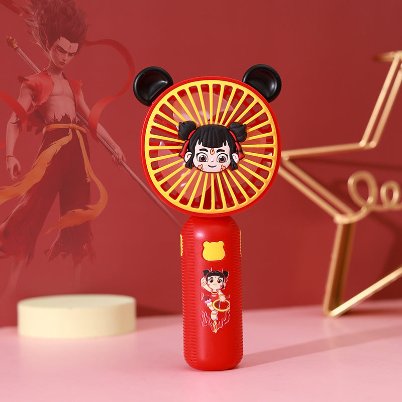 Women's Hand Fan with Cartoon Design Stornfield