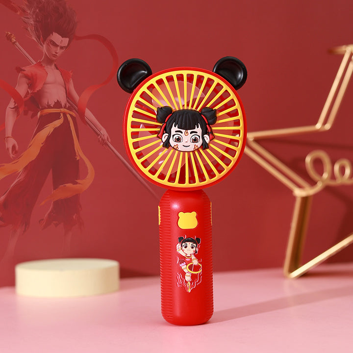 Women's Hand Fan with Cartoon Design Stornfield