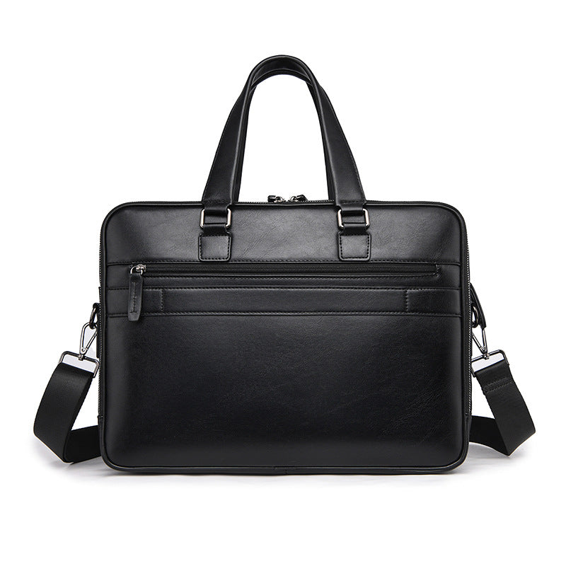 Professional Leather Laptop Briefcase Stornfield