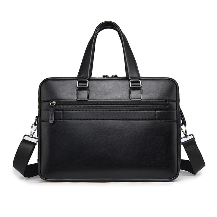 Professional Leather Laptop Briefcase Stornfield