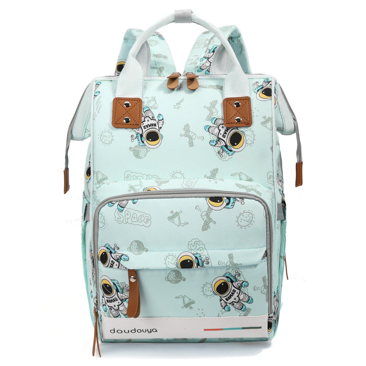 Cartoon-Themed Multi-Compartment Backpack Stornfield