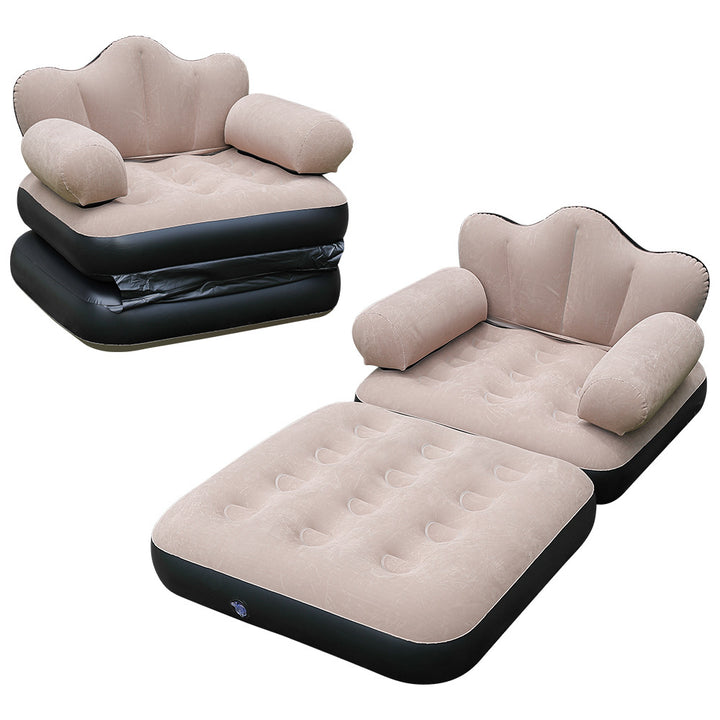 Women Inflatable Relax Lounge with Ergonomic Neck and Back Support Stornfield