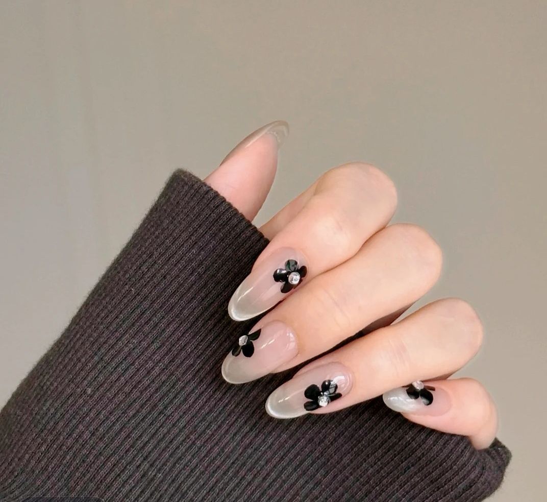 Trendy Ombre Leopard Print Press-On Nails Stornfield