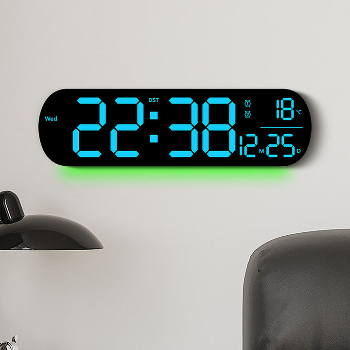 Digital LED Alarm Clock with Multifunctional Display Stornfield