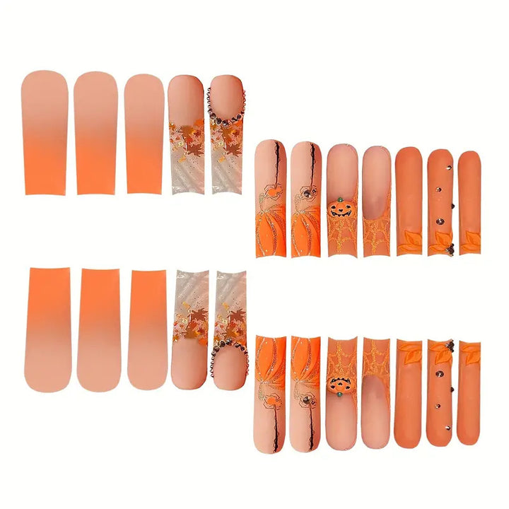 Seasonal Themed Press-On Nail Art Set Stornfield