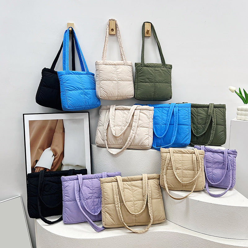 Stylish Quilted Tote Bag Stornfield