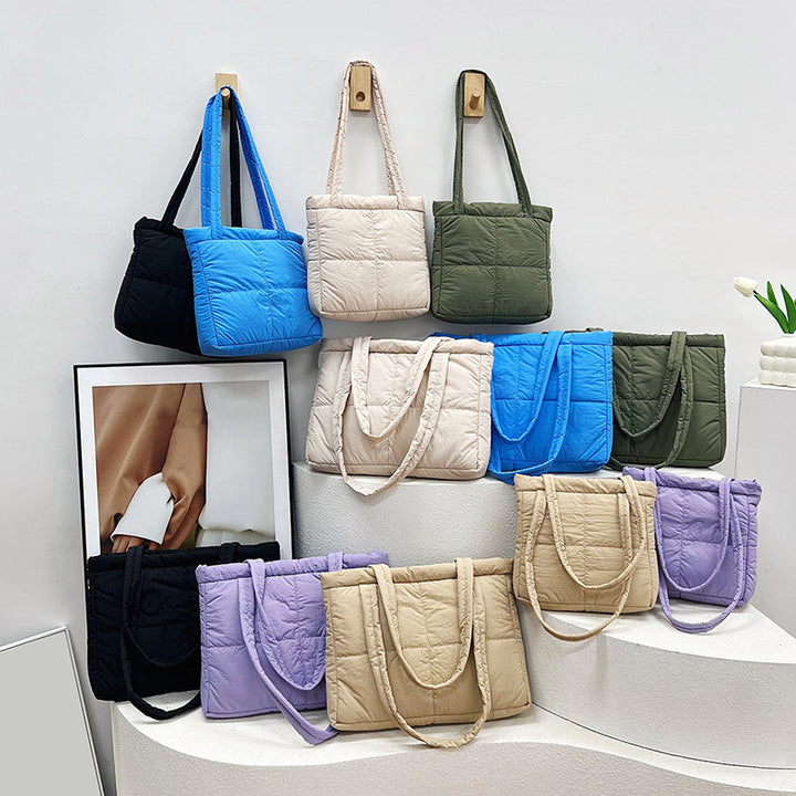 Stylish Quilted Tote Bag Stornfield