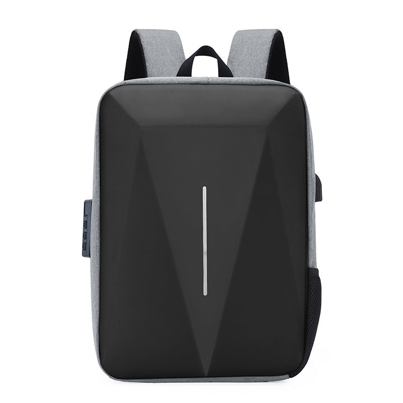 Geometric Design Laptop Backpack Stornfield