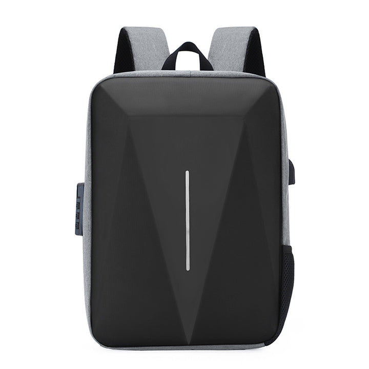 Geometric Design Laptop Backpack Stornfield