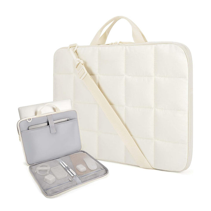 Stylish multifunctional laptop bag with detachable organizer Stornfield