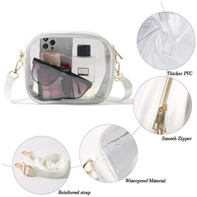 Transparent cosmetic organizer bag Stornfield